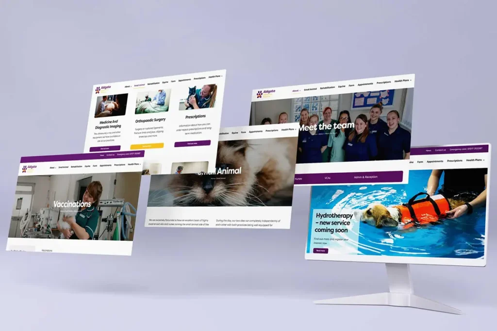 Aldgate Vets - Website design Aldgate Vets - Website design
