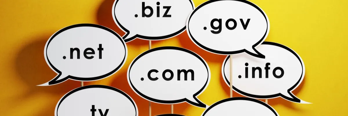 domains speech bubbles