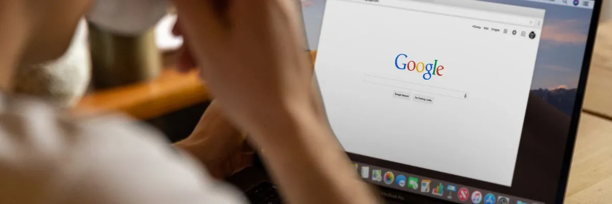 google on screen