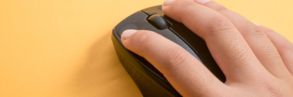 using computer mouse